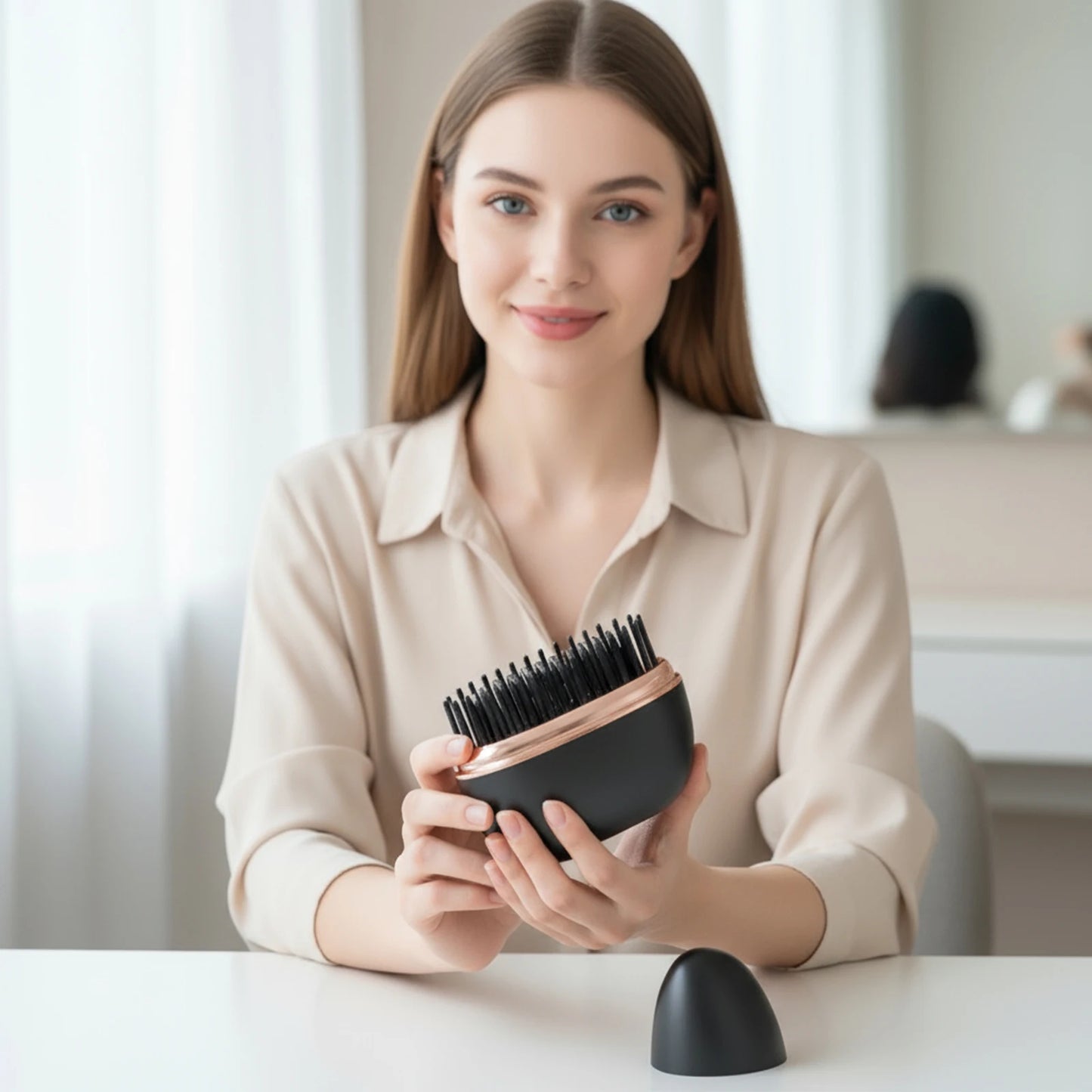 Mini Hair Straightening Brush