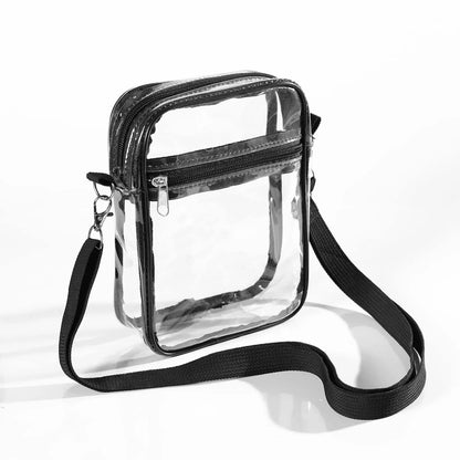 Offizielle stadiontaugliche transparente Tasche – Lila Konzert-Essential