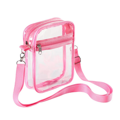 Offizielle stadiontaugliche transparente Tasche – Lila Konzert-Essential