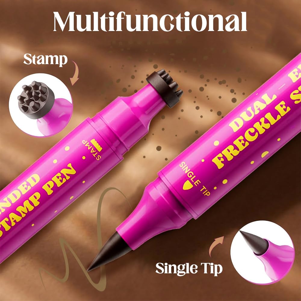 Freckle Stamp Pen – Natural Faux Freckles Makeup | Waterproof & Long Lasting
