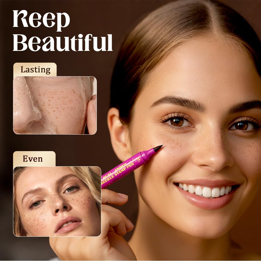 Freckle Stamp Pen – Natural Faux Freckles Makeup | Waterproof & Long Lasting