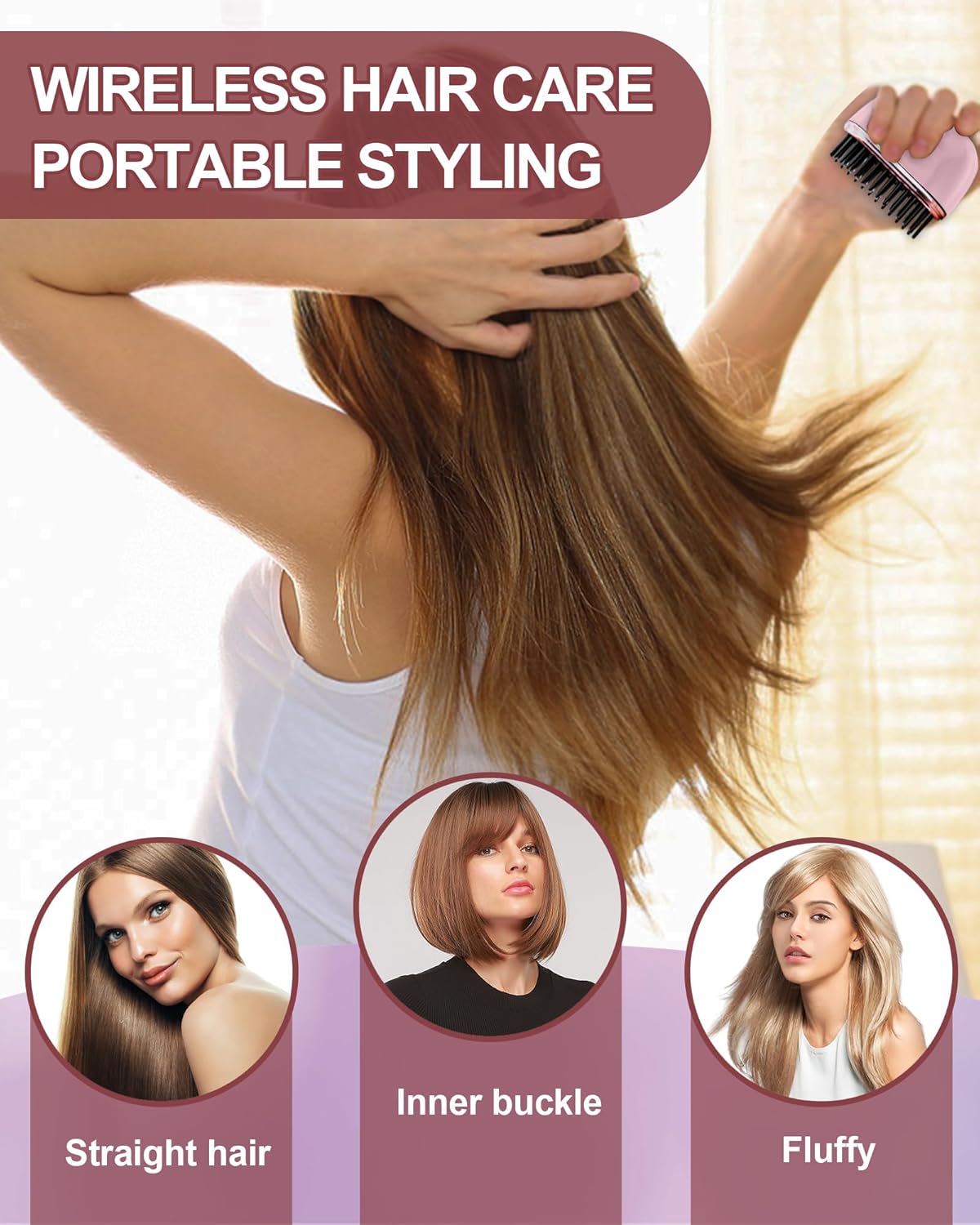 Mini Hair Straightening Brush