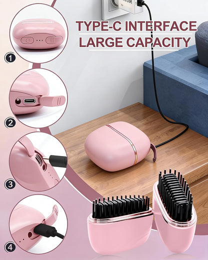 Mini Hair Straightening Brush