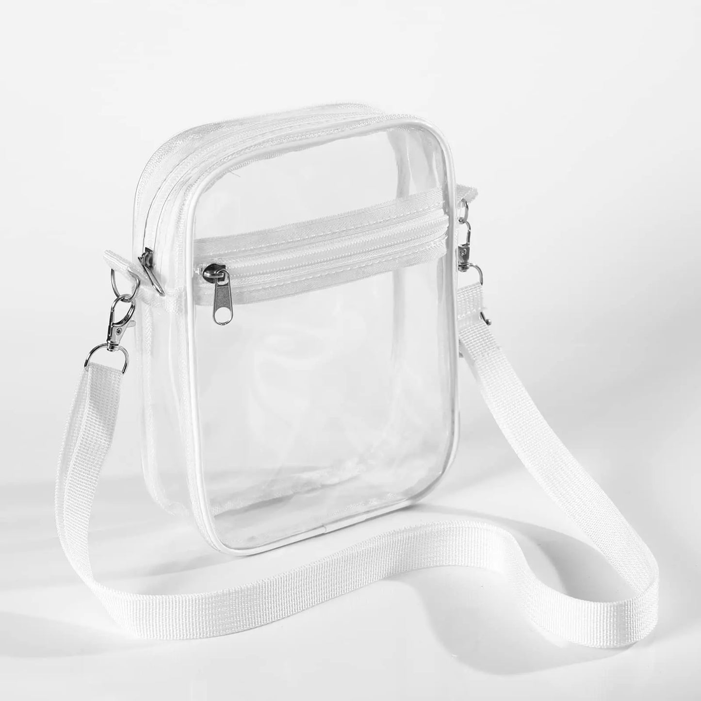 Offizielle stadiontaugliche transparente Tasche – Lila Konzert-Essential