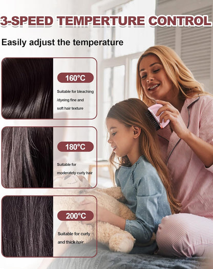 Mini Hair Straightening Brush