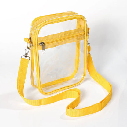 Offizielle stadiontaugliche transparente Tasche – Lila Konzert-Essential
