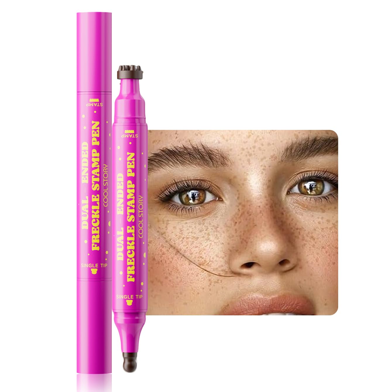 Freckle Stamp Pen – Natural Faux Freckles Makeup | Waterproof & Long Lasting